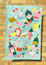 Load image into Gallery viewer, Cocktail Party Cotton Tea Towel
