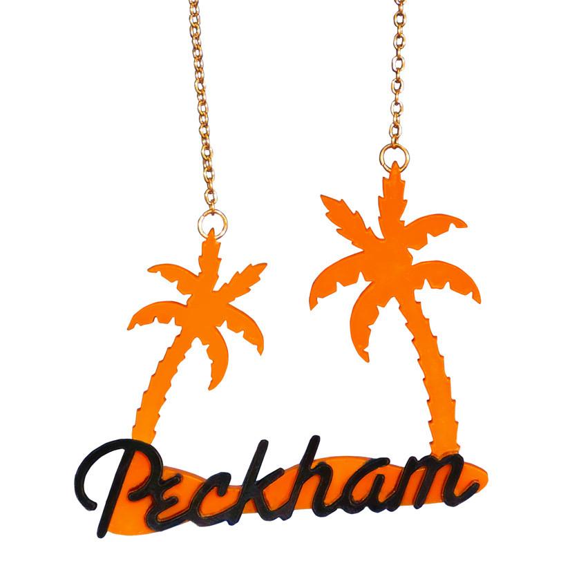 Peckham Jewels Palm Tree Necklace